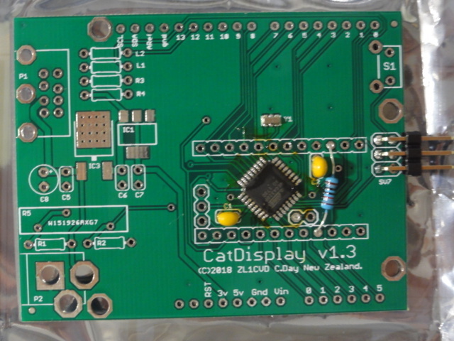 CatDisplay DIY KIT 3.5” TFT Yaesu FT-897D を作ってみました CatDisplay DIY KIT 3.5” TFT Yaesu FT-897D を作ってみました